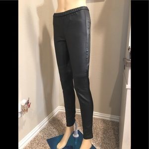 NWOT - MICHAEL KORS FAUX LEATHER LEGGINGS SIZE 2
